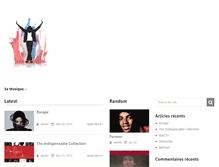 Tablet Screenshot of michaeljackson.fr